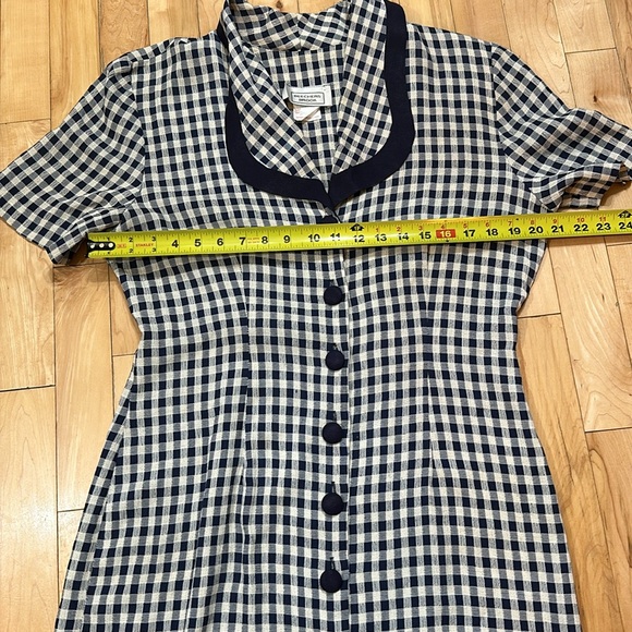 Vintage Beechers Brook Gingham Dress - Picture 8 of 8